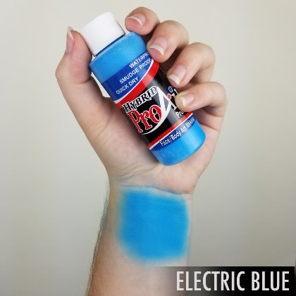 Fard fluide Waterproof pour aérographe ProAiir HYBRID 2oz (60 ml) - Electric Blue