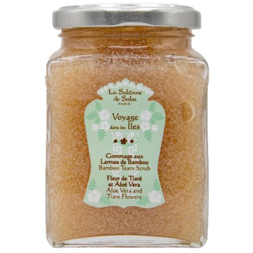 Gommage aux Larmes de Bambou (Fleur de Tiaré & Aloe Vera) 300g