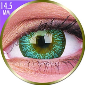 Lentilles Big Eyes 14,5mm - 1 mois - Maya Blue