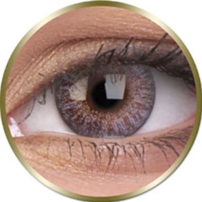 Lentilles MELLOW 14mm - 3 mois - Caramel Grey 