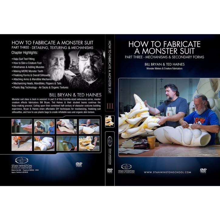 DVD Bill Bryan & Ted Haines : How to fabricate a monster suit. Part 1
