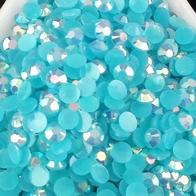 Strass 3mm - 10 000 pièces - AB Acid Blue