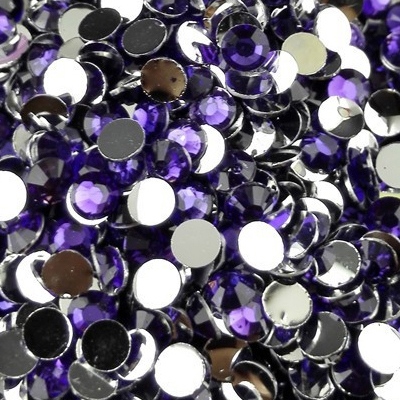 Strass 3mm - 10 000 pièces - Multiple Facets Violet
