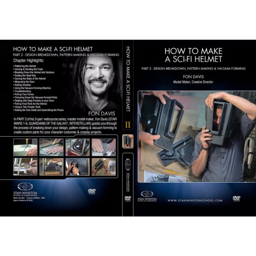 DVD Fon Davis : How to Make a Sci-Fi Helmet - Part 2