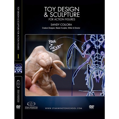 DVD Sandy Collora : Toy Design & Sculpture for Action Figures & Collectibles - Part 1