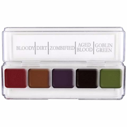 Palette de 5 Fards à Alcool pour les dents : TOOTH LACQUER 2