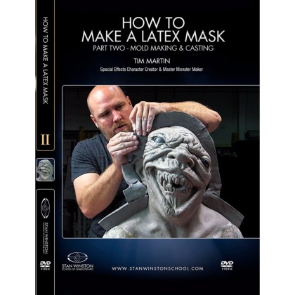 DVD Tim Martin : How to Make a Latex Rubber Mask - Part 2
