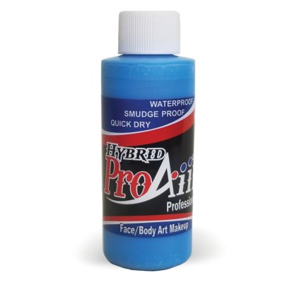 Fard fluide Waterproof pour aérographe ProAiir HYBRID 2oz (60 ml) - Electric Blue