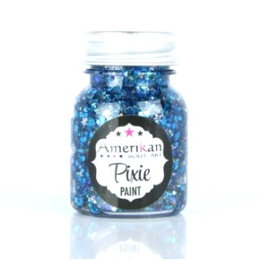 Paillettes Pixie Paint Bleu Foncé MIDNIGHT BLUE 1oz (30ml)