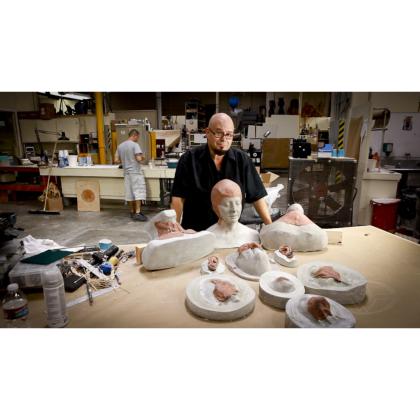 DVD Bruce Spaulding Fuller : Character Makeup - Sculpture Breakdown & Molding Part 1