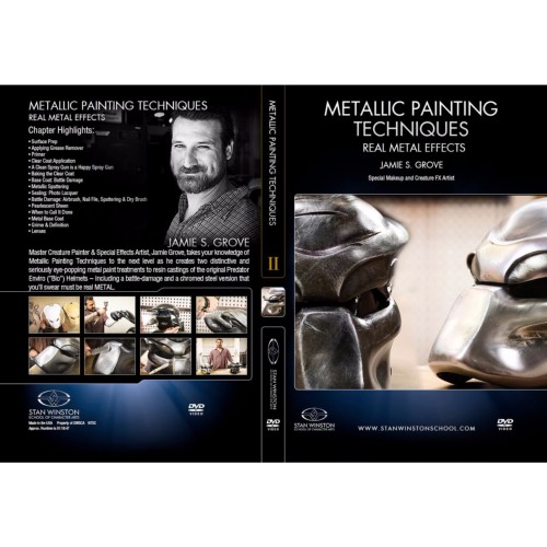 DVD Jamie Grove : Metallic Painting Techniques - Real Metal Effects (Predator)