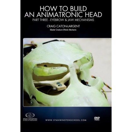 DVD Craig Caton-Largent : How to build an animatronic head. Pt. 3