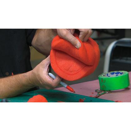 DVD BJ Guyer : How to Make a Foam Puppet Part 2 - Foam Carving & Creating Mechanisms