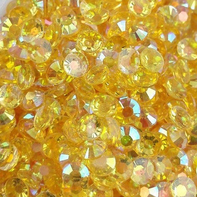 Strass 3mm - 10 000 pièces - AB Gold Yellow