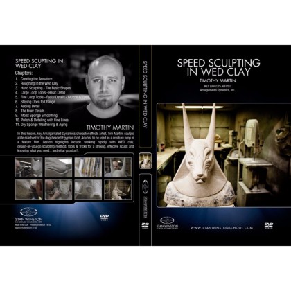 DVD Tim Martin : Speed Sculpting In WED Clay