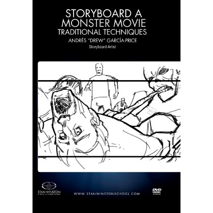 DVD Andrés "Drew" García-Price : Storyboard A Monster Movie - Traditional Techniques