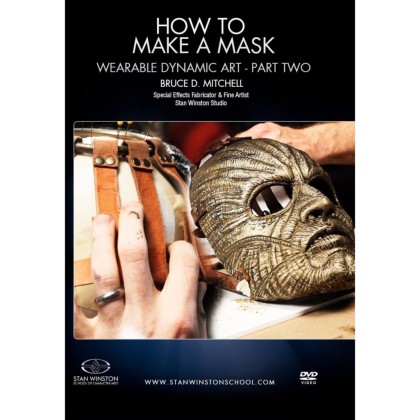 DVD Bruce D. Mitchell : How To Make A Mask - Wearable Dynamic Art Part 2