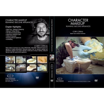 DVD Cory Czekaj : Character Makeup - Running Silicone Appliances