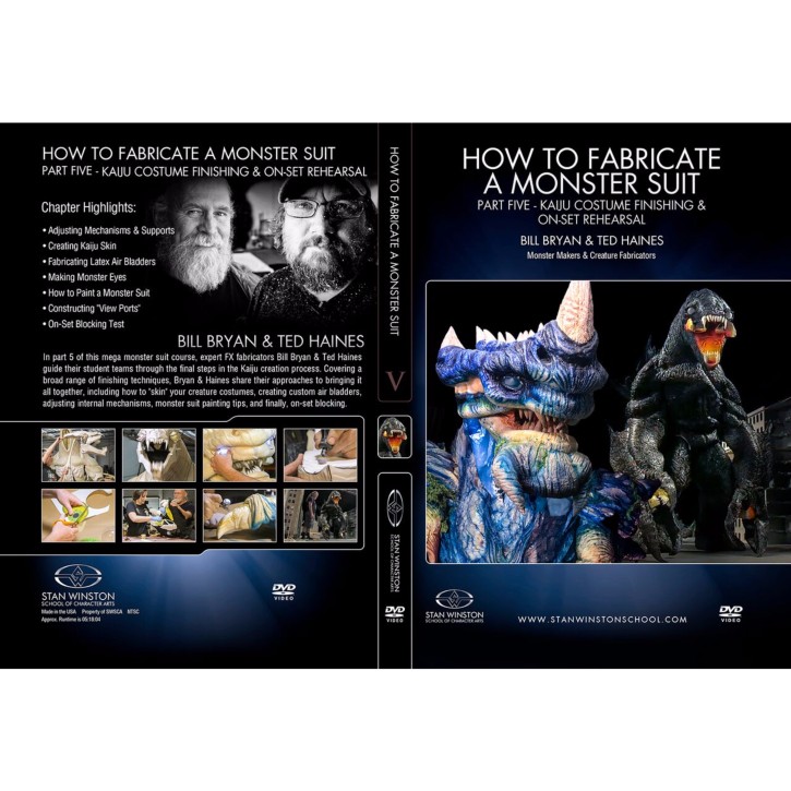 DVD Bill Bryan & Ted Haines : How to fabricate a monster suit. Part 5