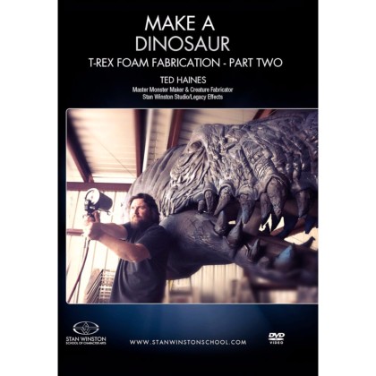 DVD Ted Haines : Make a Dinosaur - T-Rex Foam Fabrication Part 2