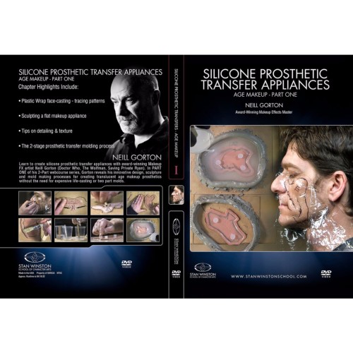 DVD Neill Gorton : Silicone Prosthetic Transfer Appliances: Age Makeup - Part 1
