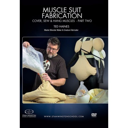 DVD Ted Haines : Muscle Suit Fabrication Part 2 - Cover, Sew & Hang Muscles