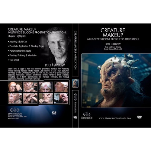 DVD Joel Harlow : Creature Makeup - Multi-Piece Silicone Prosthetic Application
