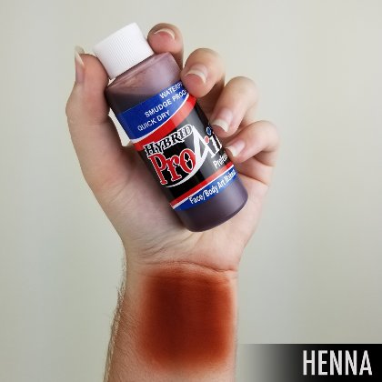 Fard fluide Waterproof pour aérographe ProAiir TATOO 2oz (60 ml) - Henna