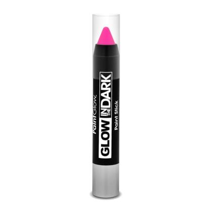 GLOW IN THE DARK Paint Stick, Crayon Phosphorescent 3,5g PINK
