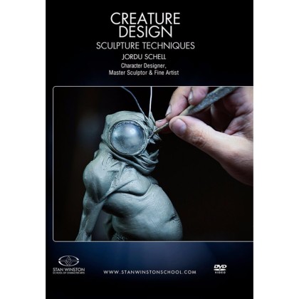 DVD Jordu Schell : Creature Design - Sculpture Techniques