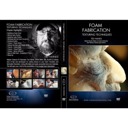 DVD Ted Haines : Foam Fabrication - Texturing Techniques