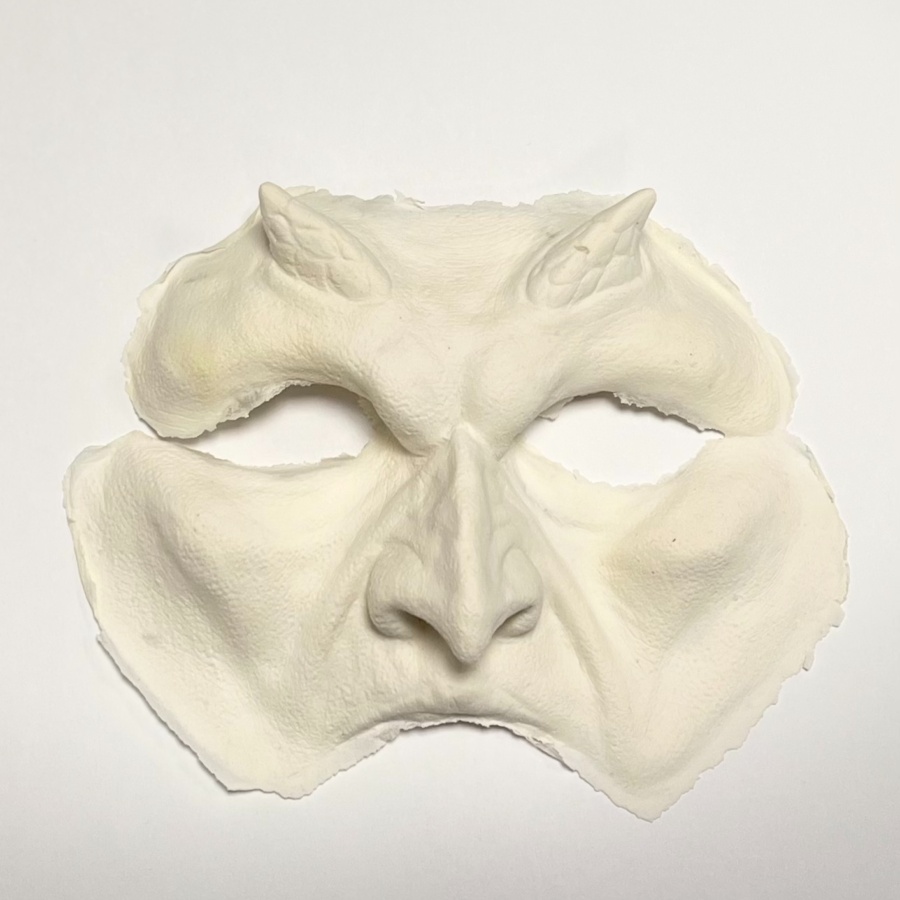 Masque de Démon - Prothèse en mousse de latex