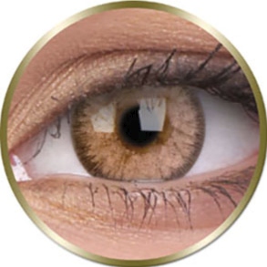 Lentilles MELLOW 14mm - 3 mois - Caffeine Brown