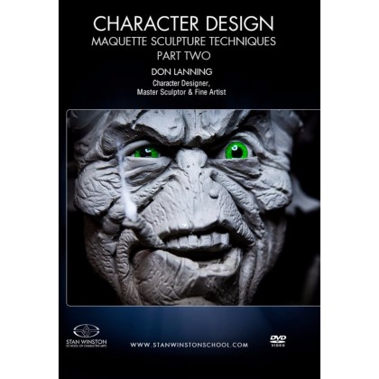 DVD Don Lanning : Character Design - Maquette Sculpture Techniques Part 2