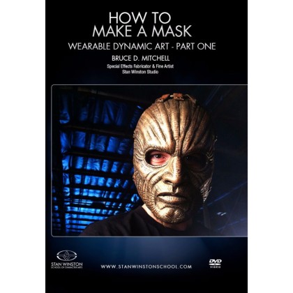 DVD Bruce D. Mitchell : How To Make A Mask - Wearable Dynamic Art Part 1