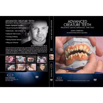 DVD John Cherevka : Advanced Creature Teeth: Prosthetic Dental Appliances Part 2