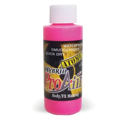 Fard fluide Waterproof FLUO pour aérographe ProAiir HYBRID 2oz (60 ml) - Plutonium Pink