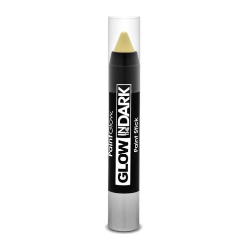 GLOW IN THE DARK Paint Stick, Crayon Phosphorescent 3,5g TRANSPARENT LUMIERE