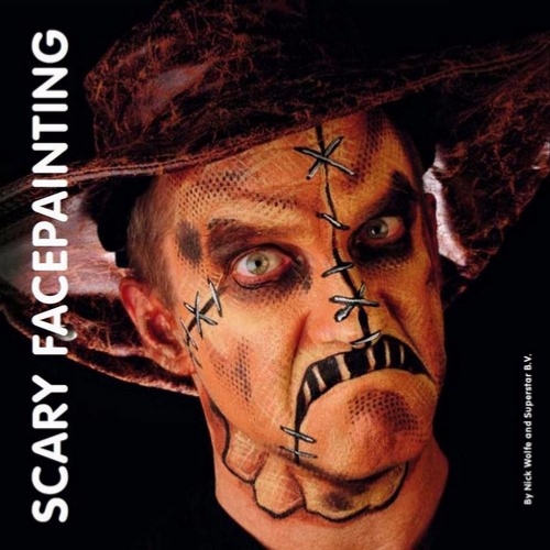 Livre Scary Facepainting par Nick WOLFE