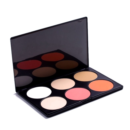 Palette de 6 Poudres Compactes + Blush 290g