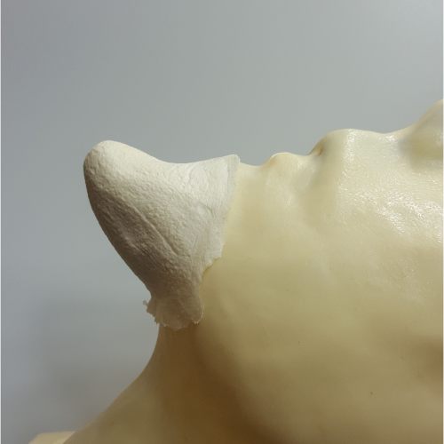 Menton de Sorcière / Démon - Prothèse en mousse de latex