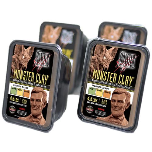 Pâte à modeler Monster Clay Premium 2.05 kg - Medium (port inclus)