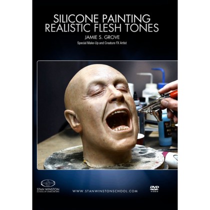 DVD Jamie Grove :  Silicone Painting: Realistic Flesh Tones