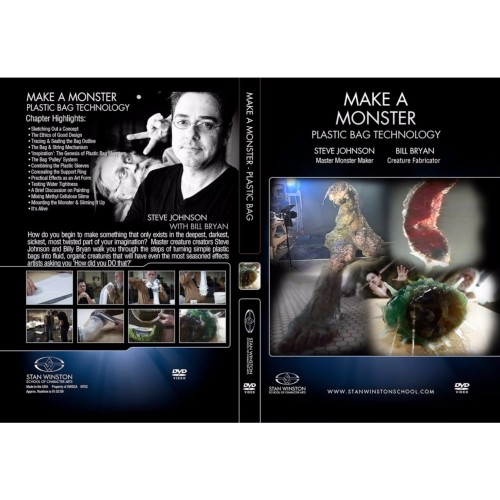 DVD Steve Johnson & Billy Bryan : Make A Monster - Plastic Bag Technology