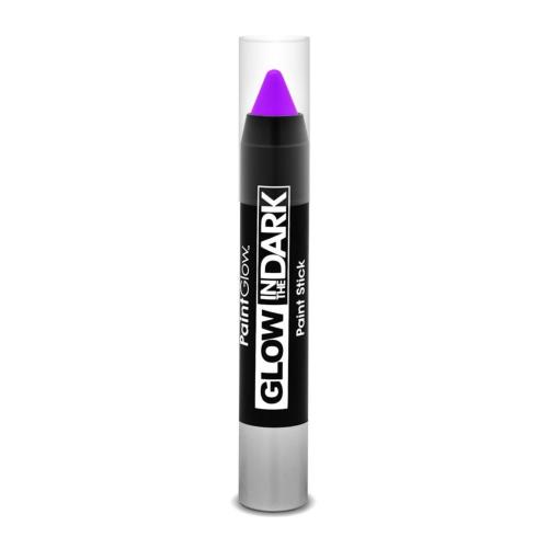 GLOW IN THE DARK Paint Stick, Crayon Phosphorescent 3,5g VIOLET