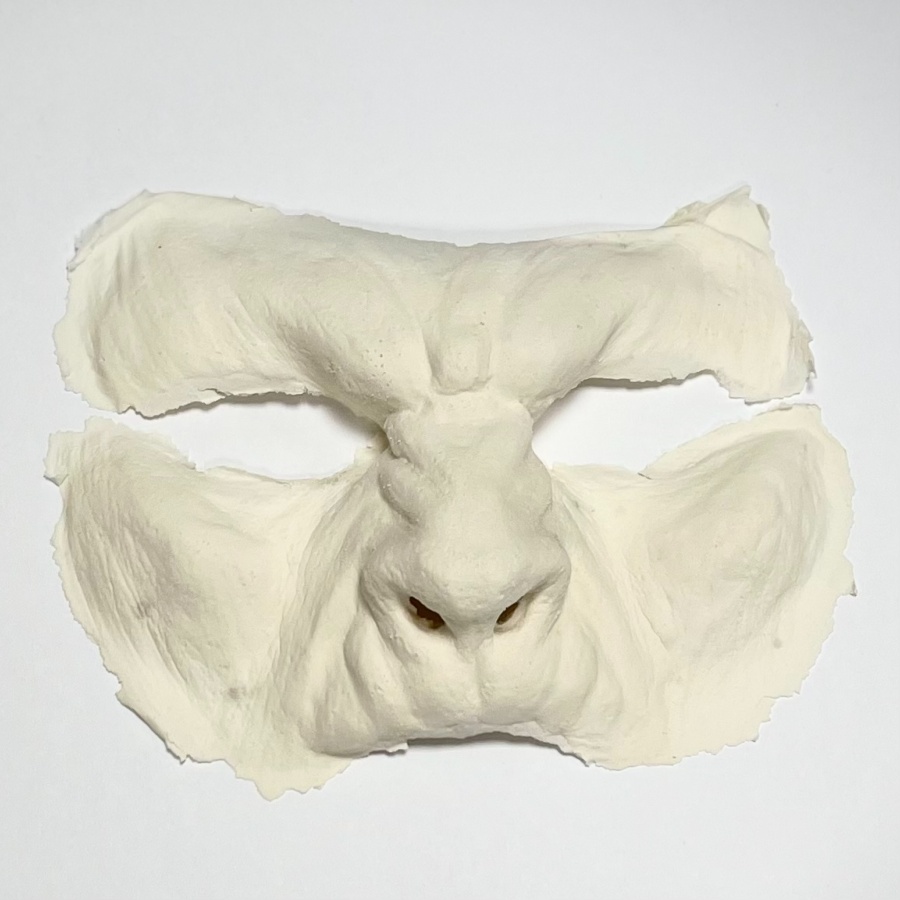 Masque de Loup Garou Werewolf - Prothèse en mousse de latex
