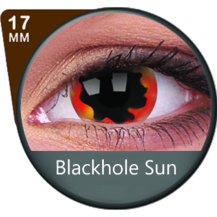 Lentilles Mini Sclérales 17mm - 12 mois - Blackhole Sun 