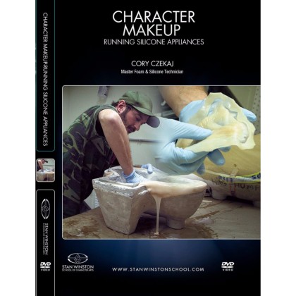 DVD Cory Czekaj : Character Makeup - Running Silicone Appliances