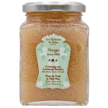 Gommage aux Larmes de Bambou (Fleur de Tiaré & Aloe Vera) 300g