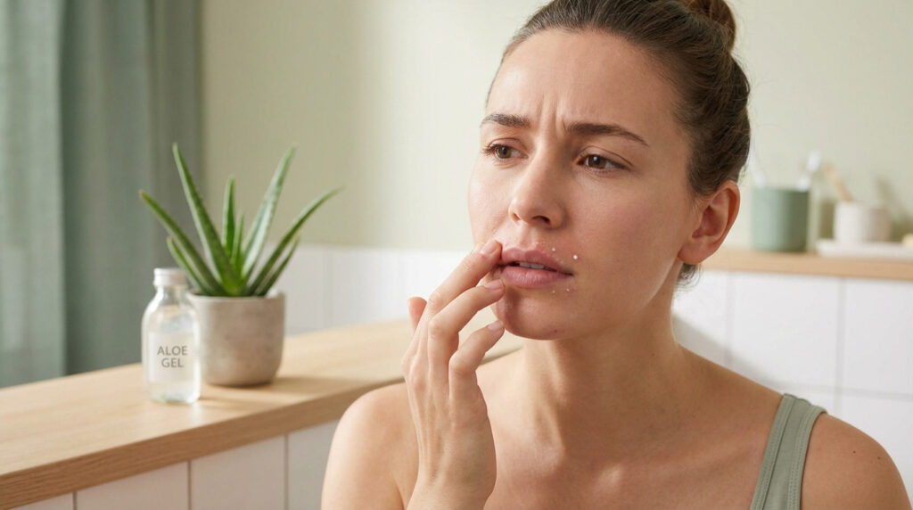 Bouton après l’épilation de la moustache : nos solutions